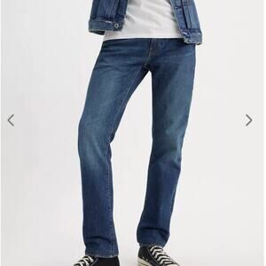 Levis 511 Jeans Men's 34 x 32 | Blue | Slim Fit Straight Denim | EUC